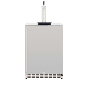 Summerset 24" 6.6 Cu. Ft. Outdoor Rated Kegerator-Double Tap Tower