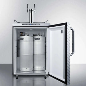 Summit 24" Wide Outdoor Kegerator - DPL - 49"H-