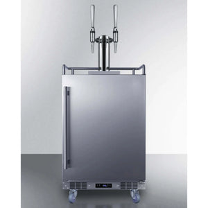 Summit 24" Wide Built-In Nitro Coffee Kegerator-