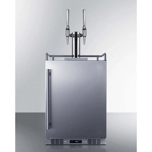 Summit 24" Wide Built-In Nitro Coffee Kegerator-