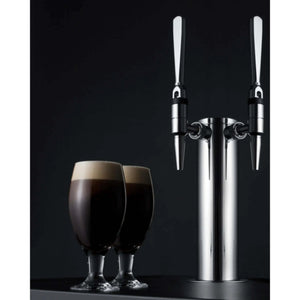 Summit 24" Wide Built-In Nitro/Cold Brew Coffee Kegerator-