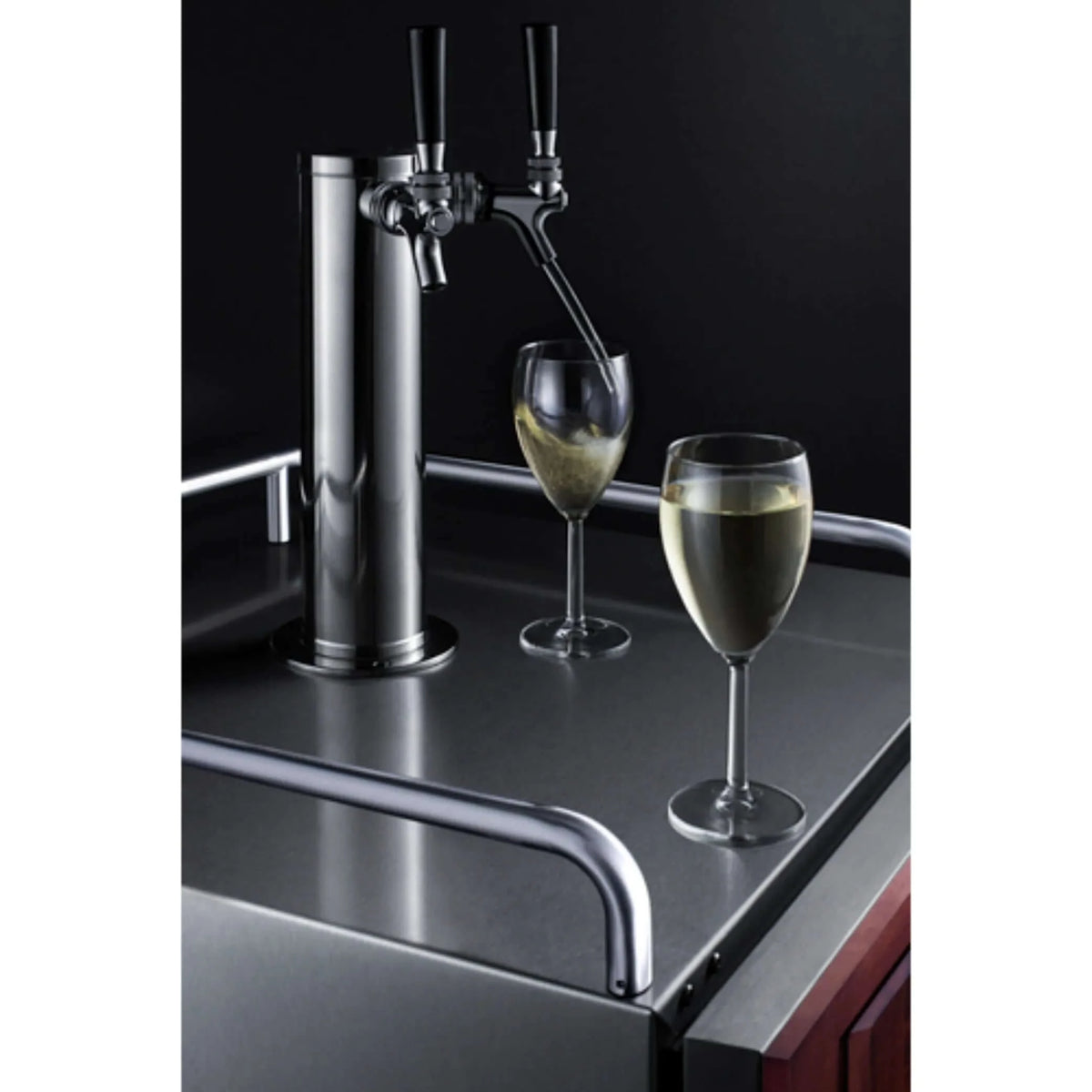 Summit 24" Wide Built-In Wine Kegerator-