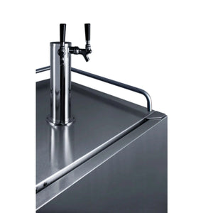 Summit 24" Wide Built-In Wine Kegerator-