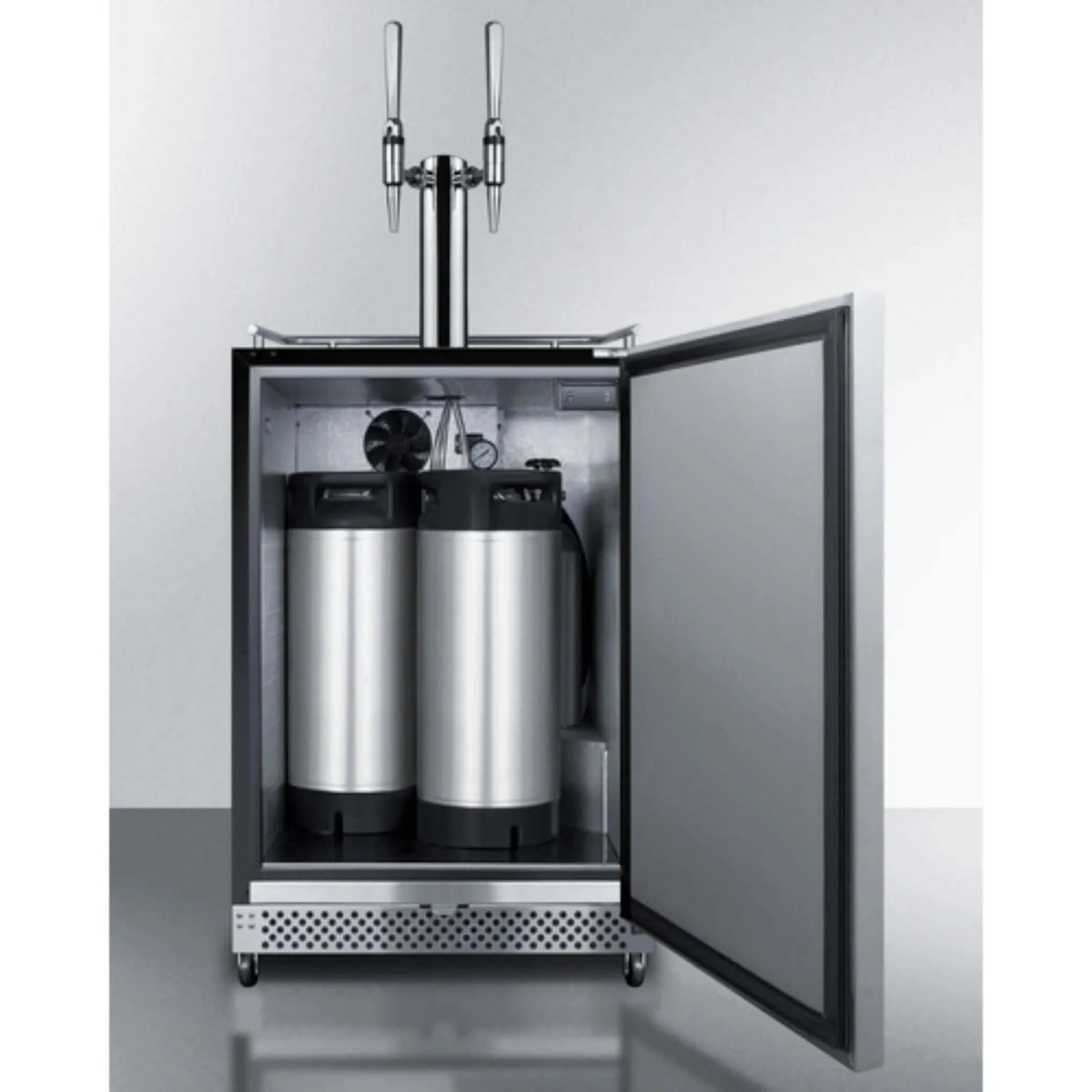 Summit 24" Wide Built-In Outdoor Nitro Coffee Kegerator-