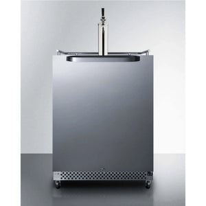 Summit 24" Wide Built-In Outdoor Kegerator with TapLocks-Single Tap