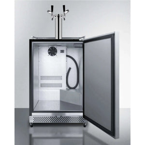Summit 24" Wide Built-In Outdoor Kegerator with TapLocks-
