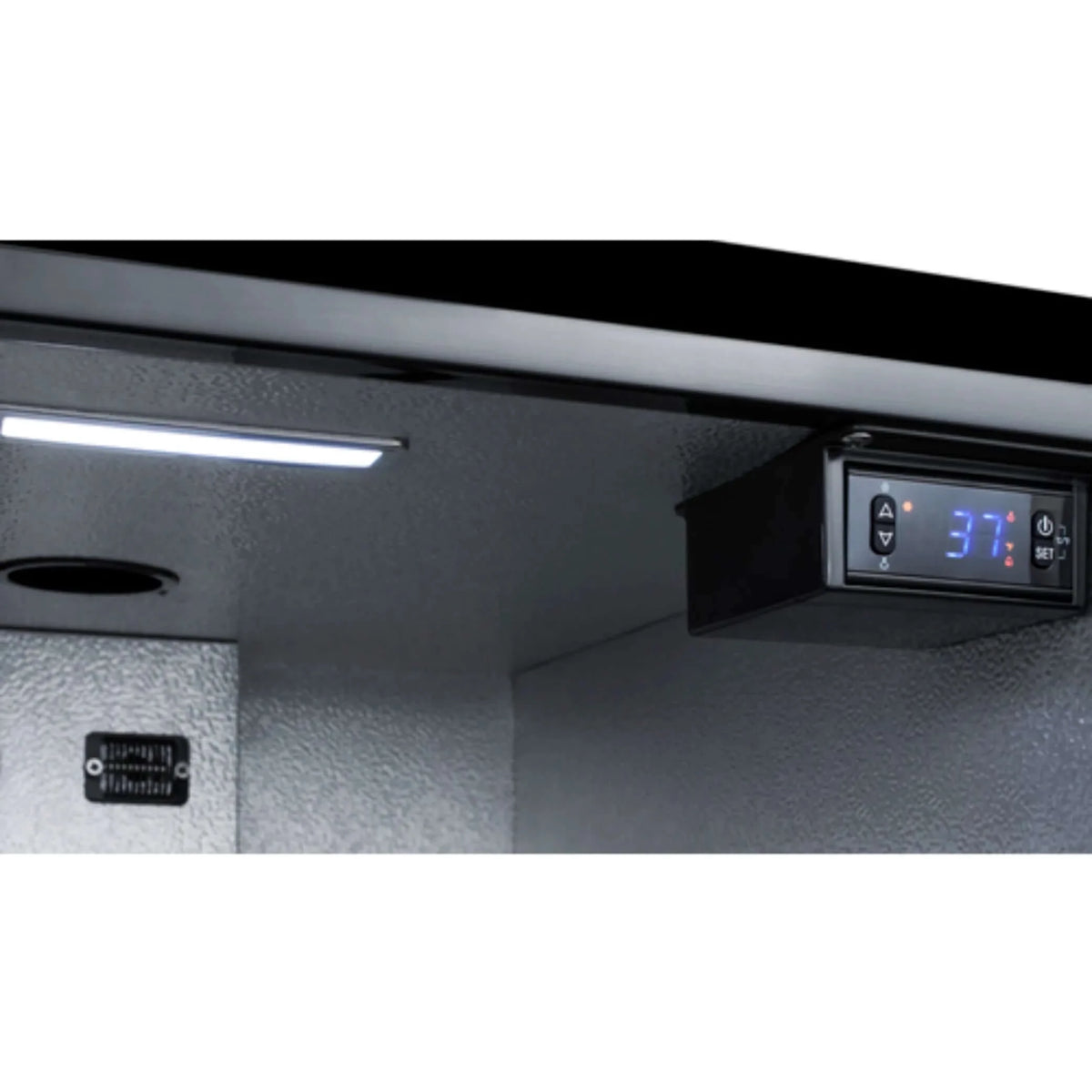 Summit 24" Wide Built-In Outdoor Wine Kegerator-