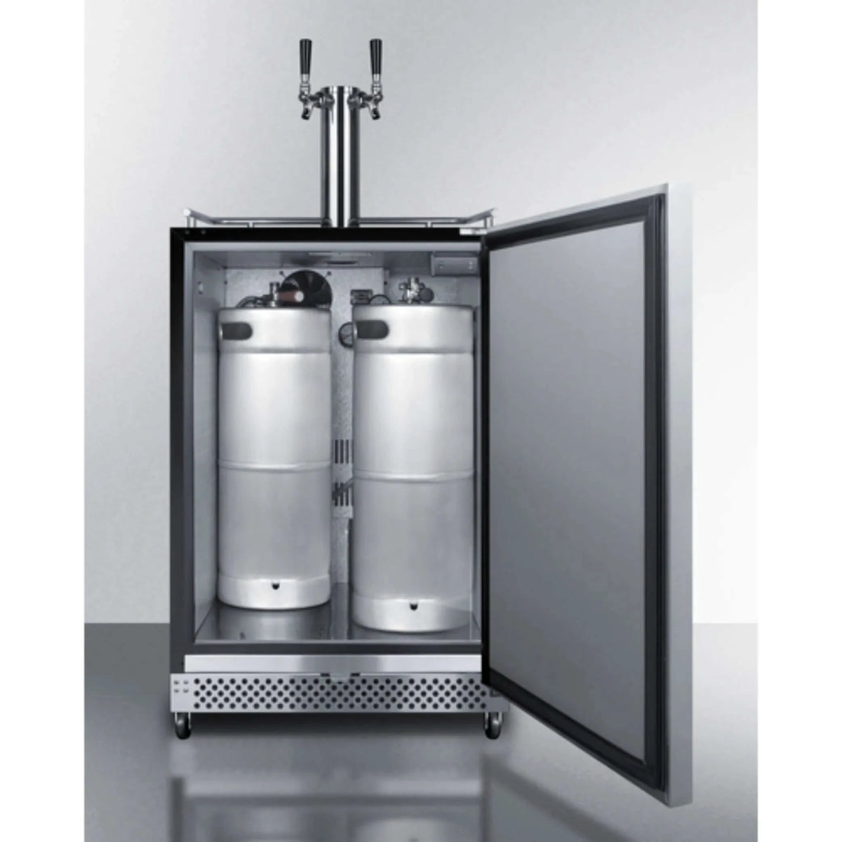 Summit 24" Wide Built-In Outdoor Wine Kegerator-