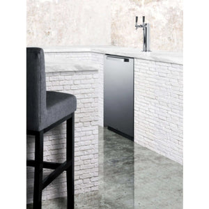 Summit 24" Wide Built-In Outdoor Wine Kegerator-