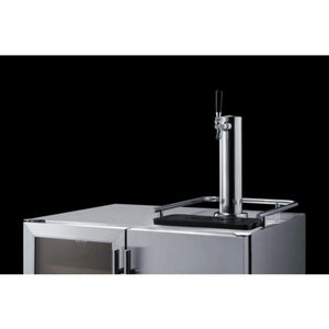 Summit 30" Wide Built-In Combination Wine Cellar/Kegerator-