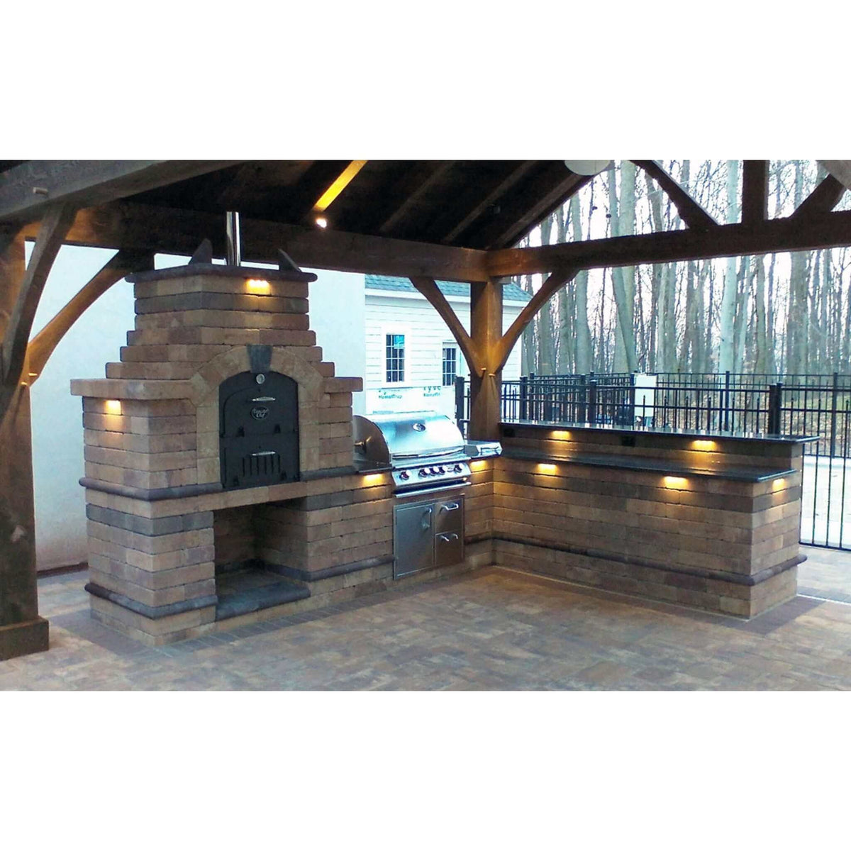 Tuscan Chef GX-CM Medium Built-In Pizza Oven-