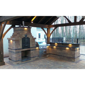 Tuscan Chef GX-CM Medium Built-In Pizza Oven-