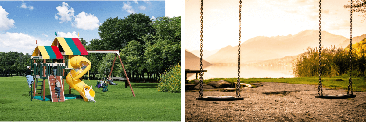 What Is the Best Material to Put Under a Swing Set? Comparing Options