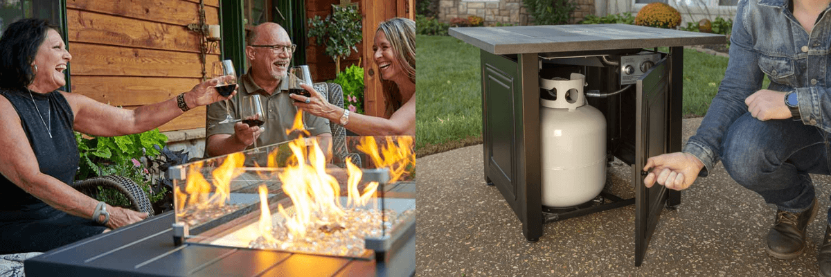 How To Hook Up A Propane Tank To Your Fire Pit Table?