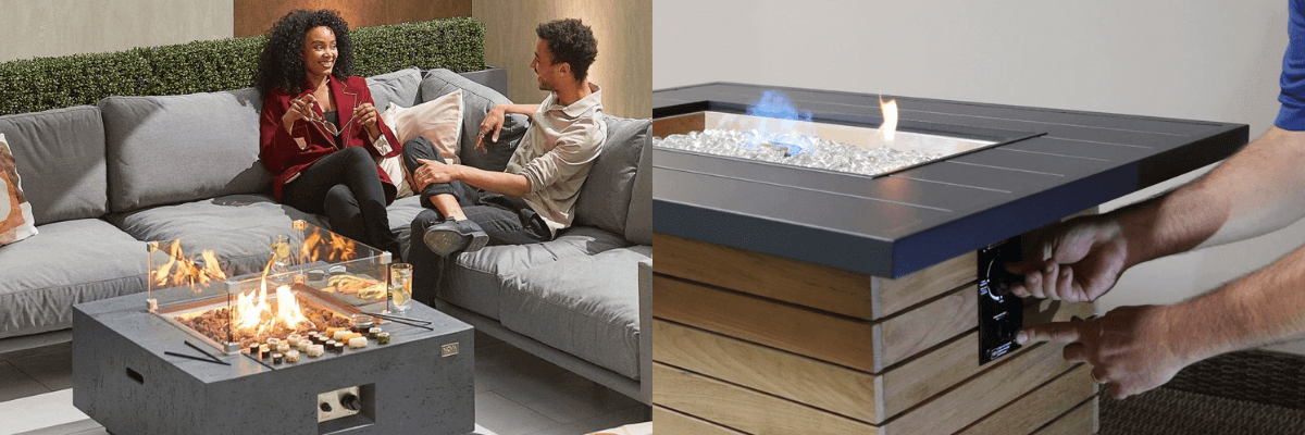 How To Light A Fire Pit Table
