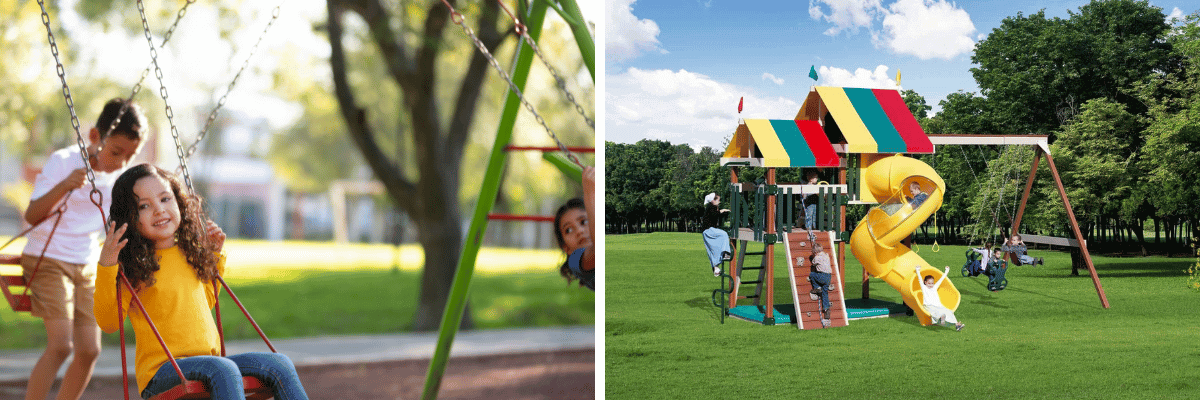 Can I Install A Swing Set On A Deck Or Patio? Utilizing Limited Space For Play