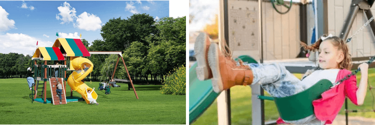 Are There Swing Sets Suitable For Small Yards? Space-Saving Options For Compact Spaces