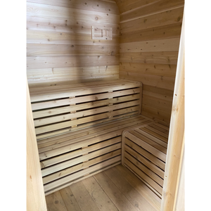 True North Quattro Square Outdoor Sauna