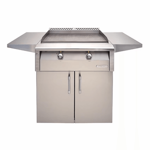 Alfresco 30" Duel Zone, Freestanding Gas Griddle - AXE-30GTC