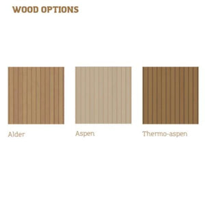 Auroom Emma Wood Cabin Sauna Kit