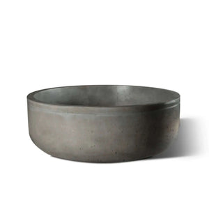 Slick Rock Concrete Bell Planter Round