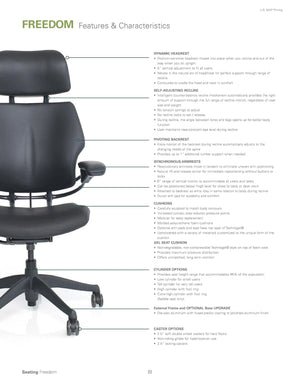 Humanscale Freedom Task Chair with Headrest