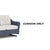 Lloyd Flanders Elements Left Arm Chaise with Loom Arm and Back Replacement Cushion Grade A & B