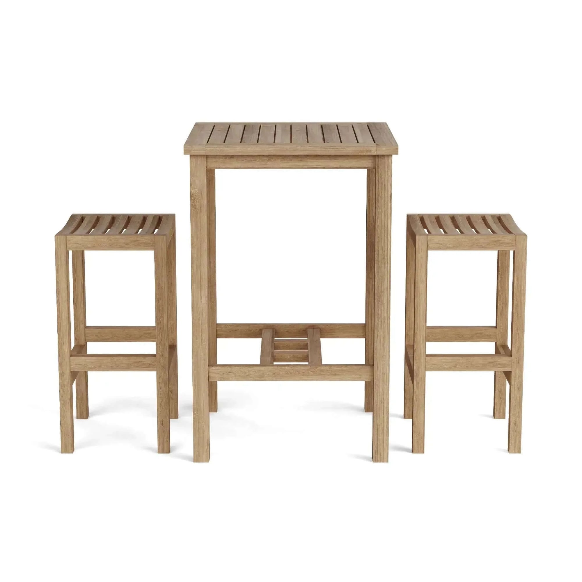 Anderson Teak Bahama Montego 3-Pieces Square Bar Set