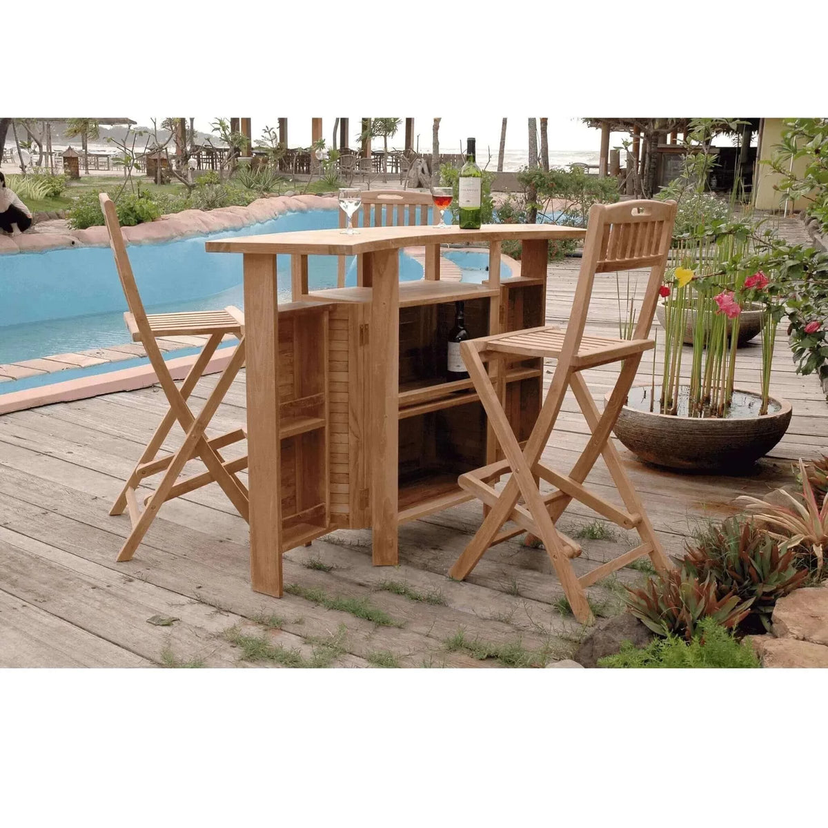 Anderson Teak Altavista 5-Pieces Bar Set
