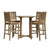 Anderson Teak Bahama Avalon 5-Pieces Round Bar Set