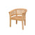 Anderson Teak Curve Armchair Extra Thick Wood