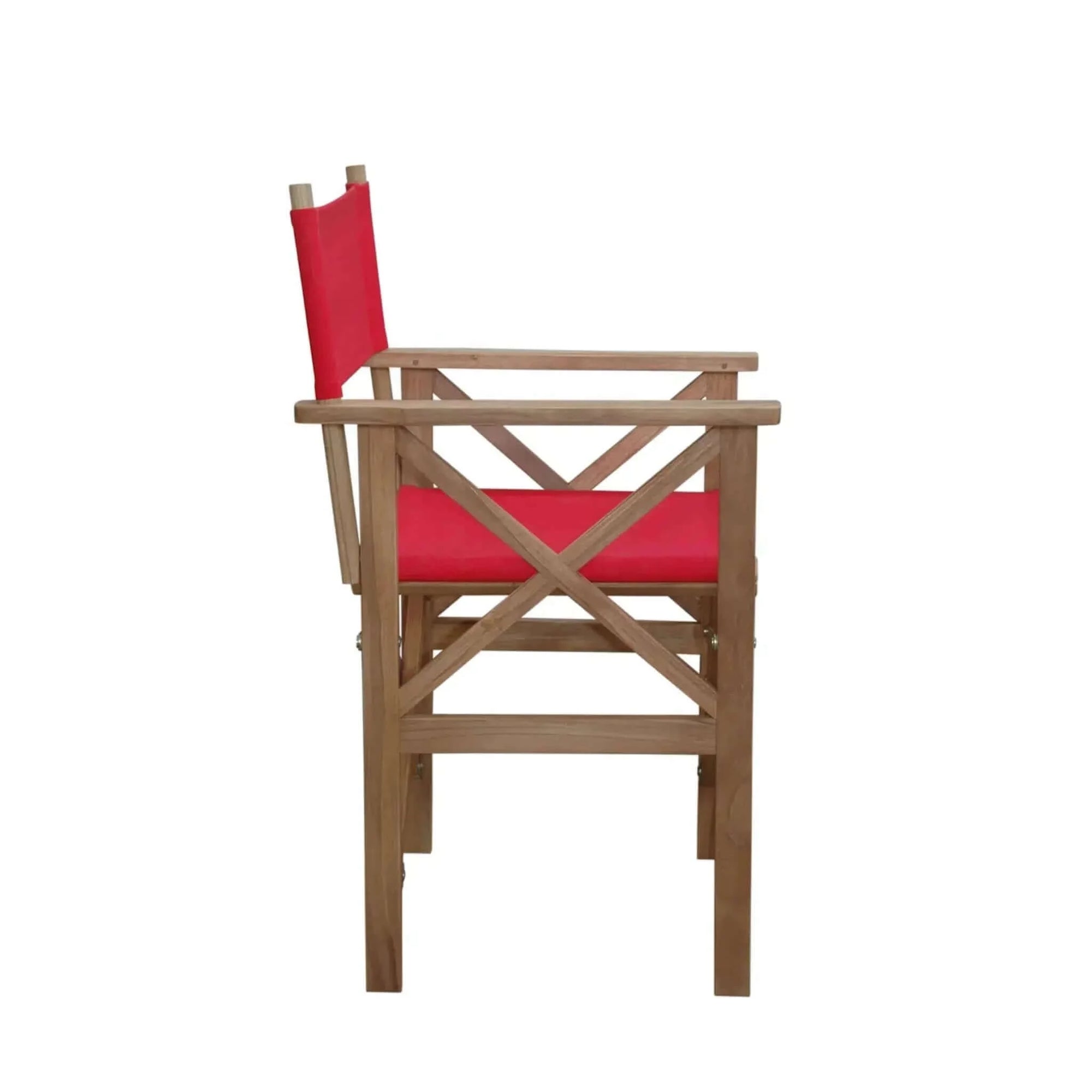 Anderson Teak Director Folding Armchair w/ Canvas