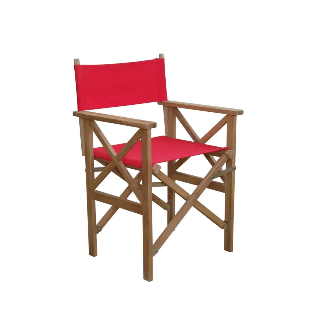 Anderson Teak Director Folding Armchair w/ Canvas