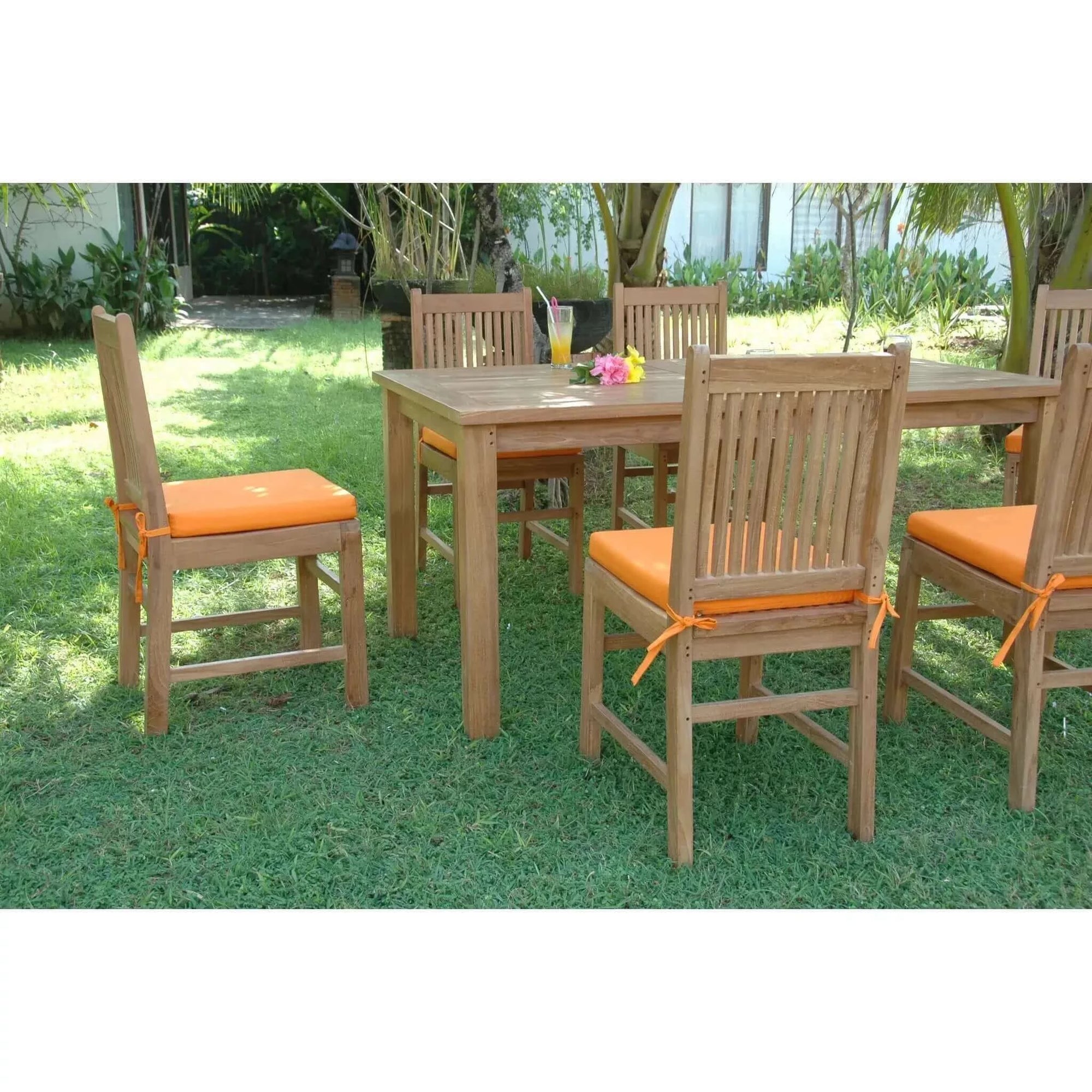 Anderson Teak Montage Saratoga 7-Pieces Dining Set