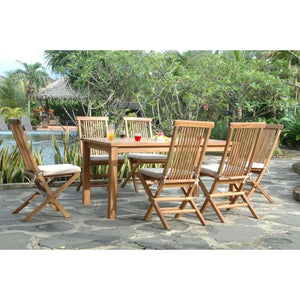 Anderson Teak Montage Bristol 7-Pieces Dining Set