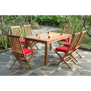 Anderson Teak Montage Bristol 7-Pieces Dining Set