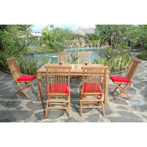 Anderson Teak Montage Bristol 7-Pieces Dining Set