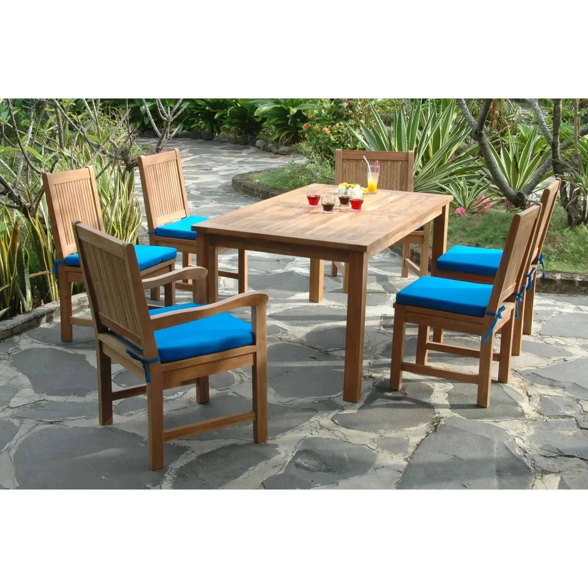 Anderson Teak Montage Chester 7-Pieces Dining Set