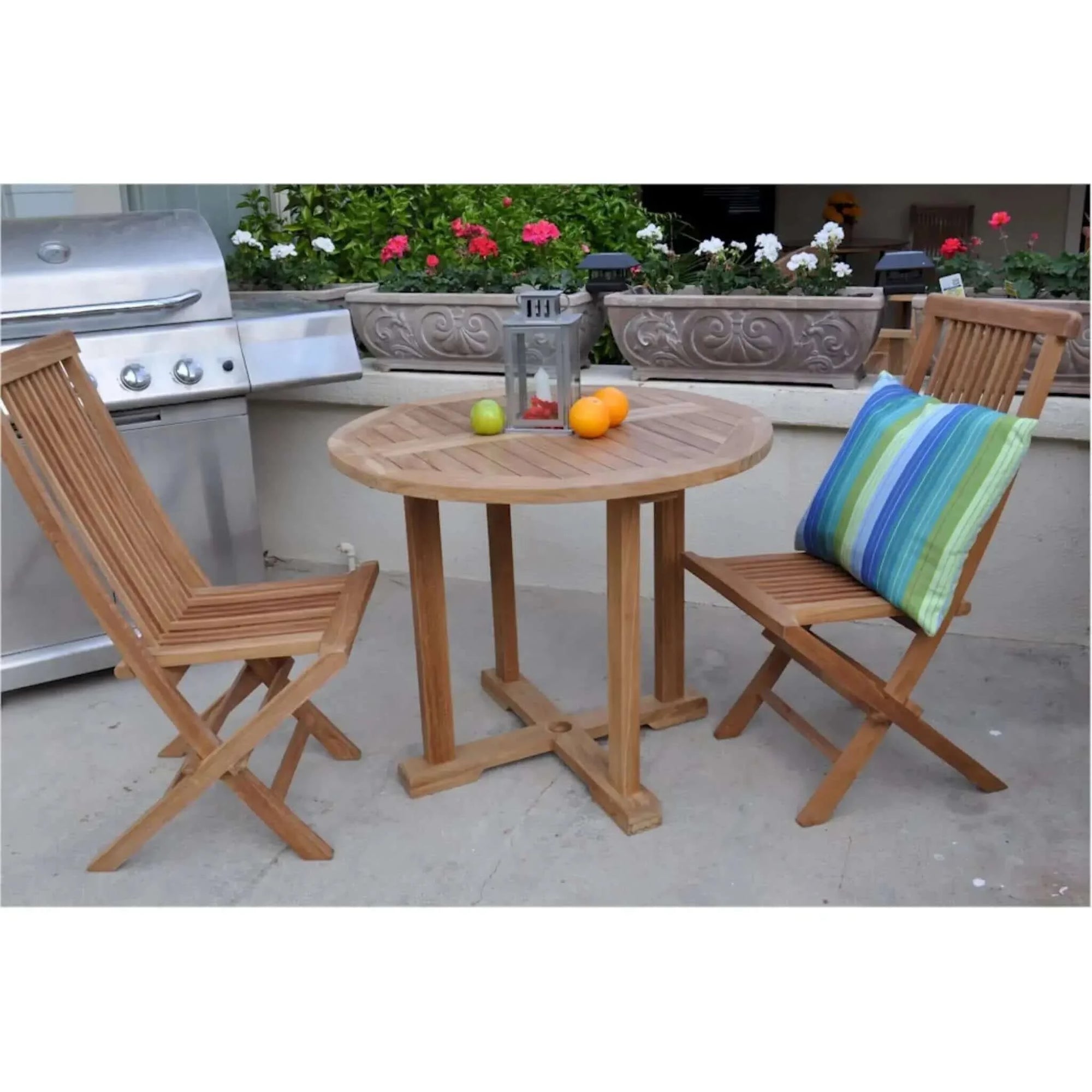 Anderson Teak Montage Bristol 3-Pieces Dining Set