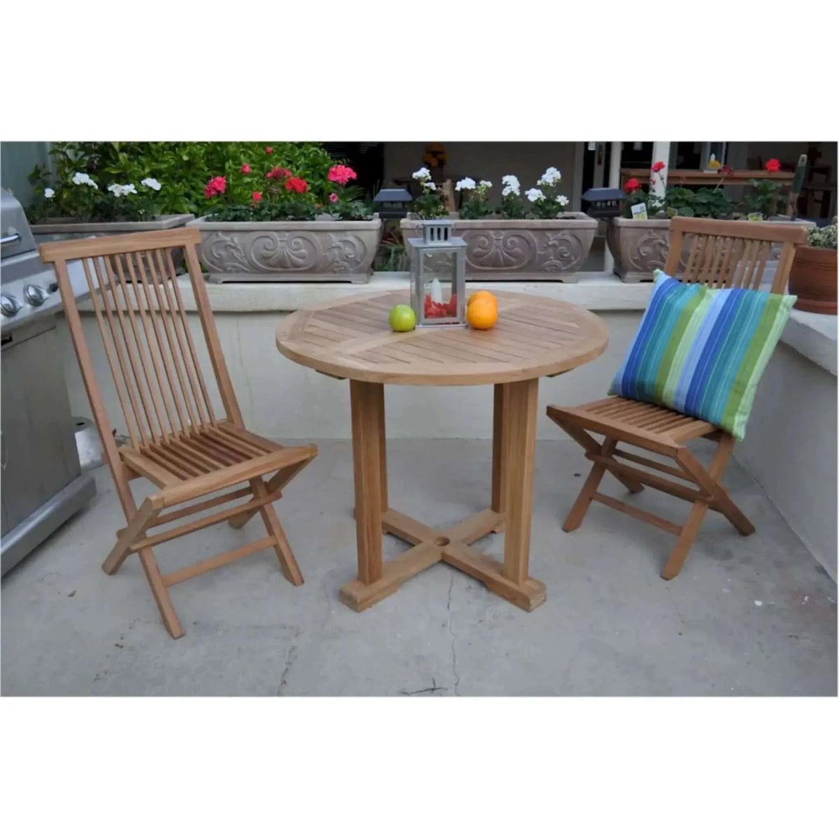 Anderson Teak Montage Bristol 3-Pieces Dining Set