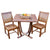 Anderson Teak Rialto 3-Pieces Dining Set