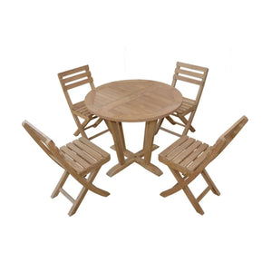 Anderson Teak Descanso Alabama 5-Pieces Bistro Set