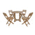 Anderson Teak Montage Alabama 5-Pieces Bistro Set