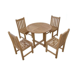 Anderson Teak Montage Braxton 5-Pieces Dining Set C