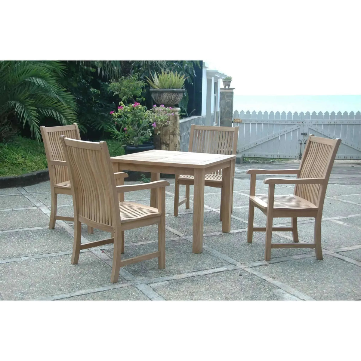 Anderson Teak Bahama Chicago 5-Pieces Bistro Set