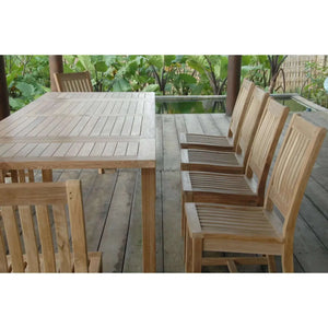 Anderson Teak Bahama Rialto 11-Pieces Rectangular Dining Set