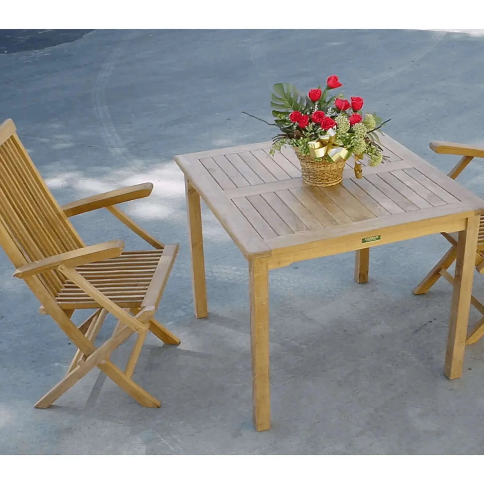 Anderson Teak Bahama Classic 3-Pieces Bistro Table