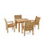 Anderson Teak Bahama Sahara 5-Pieces Bistro Table