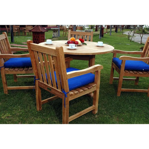 Anderson Teak Tosca Classic Armchair 5-Pieces Dining Set