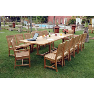 Anderson Teak Valencia Rialto 15-Pieces Dining Set